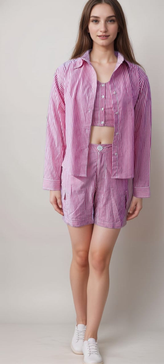 Jasmine - 3 pcs co-ord set